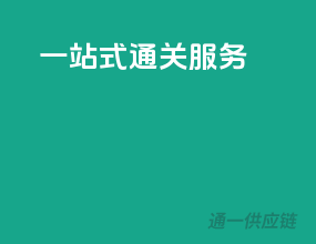 一站式通关服务