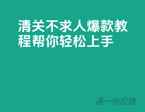 清关不求人，爆款教程帮你轻松上手
