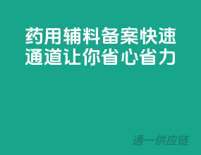 药用辅料备案，快速通道让你省心省力