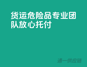 货运危险品，专业团队，放心托付