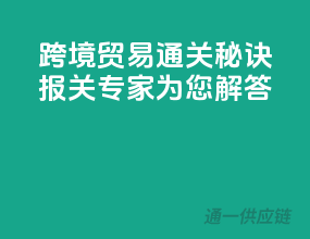 跨境贸易通关秘诀，报关专家为您解答