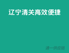 辽宁清关，高效便捷