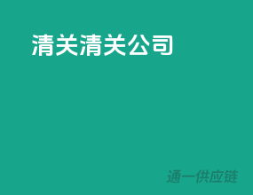 清关清关公司