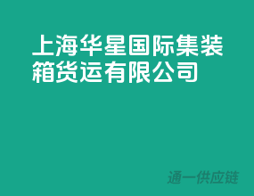 上海华星国际集装箱货运有限公司