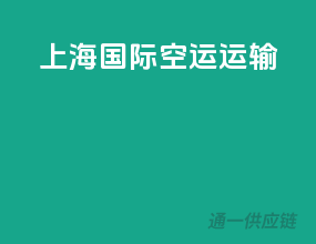上海国际空运运输
