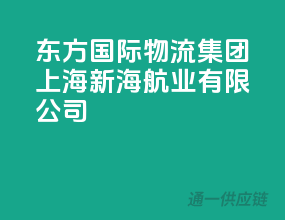 东方国际物流集团上海新海航业有限公司
