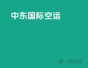 中东国际空运