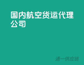 国内航空货运代理公司