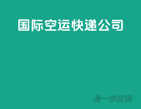 国际空运快递公司
