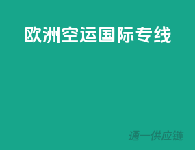 欧洲空运国际专线