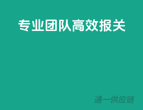 专业团队，高效报关