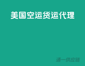 美国空运货运代理