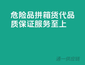 危险品拼箱货代，品质保证，服务至上