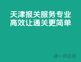 天津报关服务，专业高效，让通关更简单