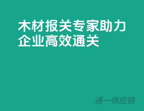木材报关专家，助力企业高效通关