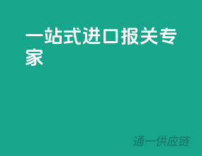 一站式进口报关专家